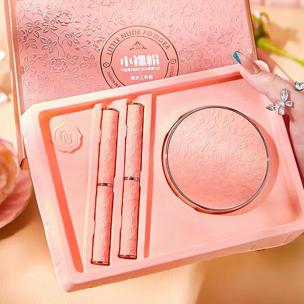 Make up Sets Eyeliner Pencil Eyeshadow Highlighter Shadows Face Powder Foundation Concealer Lipstick Wholesale Cosmetic Gift Box